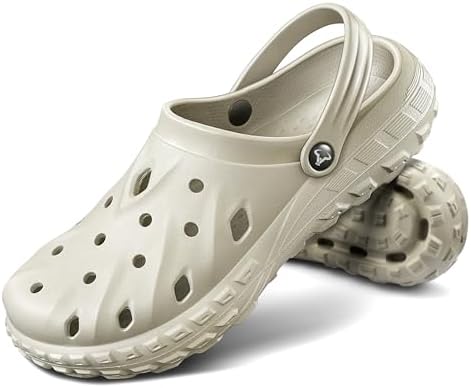 Men Clogs Mules Sandals Unisex Cushioned Footbed
