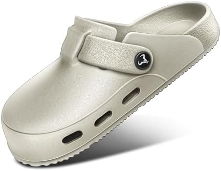 Men Clogs Mules Sandals Unisex Cushioned Footbed