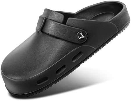 Men Clogs Mules Sandals Unisex Cushioned Footbed