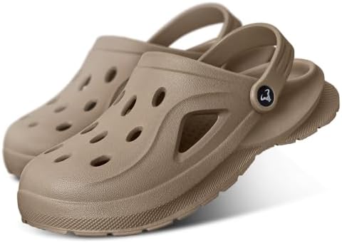 Men Clogs Mules Sandals Unisex Cushioned Footbed