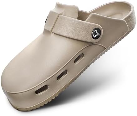 Men Clogs Mules Sandals Unisex Cushioned Footbed