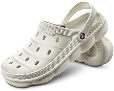 Men Clogs Mules Sandals Unisex Cushioned Footbed