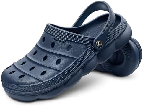 Men Clogs Mules Sandals Unisex Cushioned Footbed