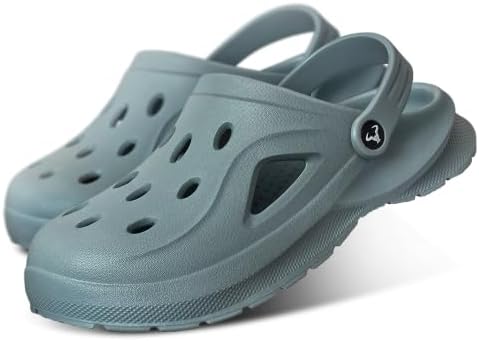 Men Clogs Mules Sandals Unisex Cushioned Footbed