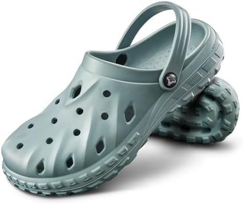 Men Clogs Mules Sandals Unisex Cushioned Footbed