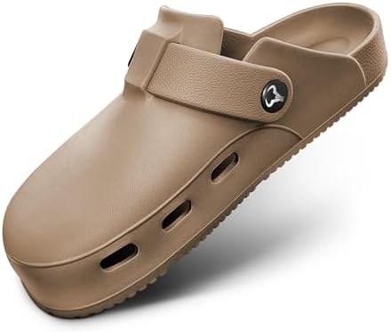 Men Clogs Mules Sandals Unisex Cushioned Footbed