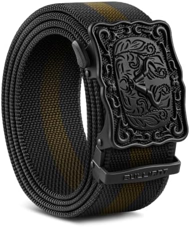 Men Ratchet Stretch Belt Multi-Pack-Trimmable 1 3/8″