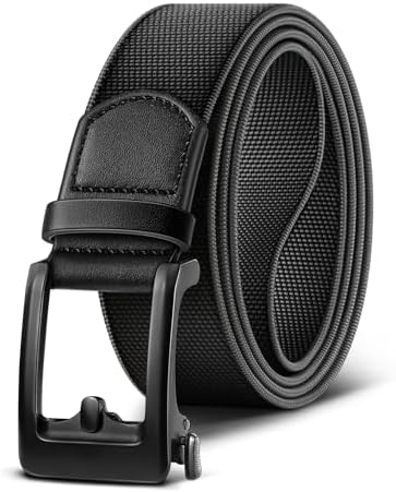 Men Ratchet Stretch Belt Multi-Pack-Trimmable 1 3/8″