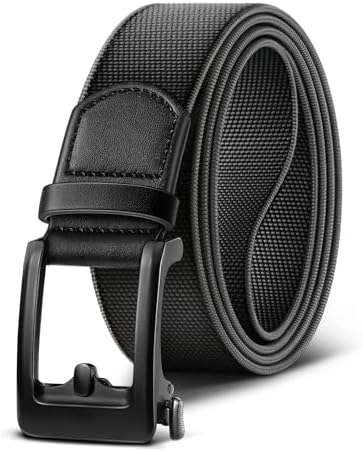 Men Ratchet Stretch Belt Multi-Pack-Trimmable 1 3/8″