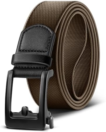 Men Ratchet Stretch Belt Multi-Pack-Trimmable 1 3/8″