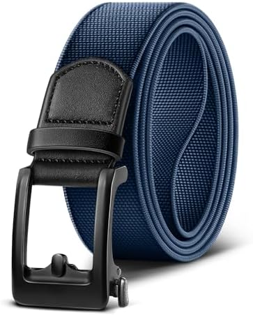 Men Ratchet Stretch Belt Multi-Pack-Trimmable 1 3/8″