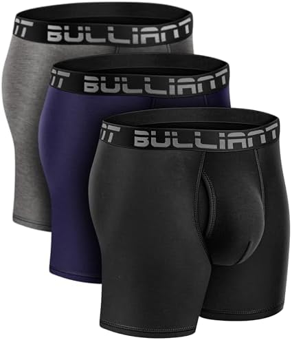 Men‘s Bamboo-Rayon Underwear Briefs MultiPack-No Riding Up