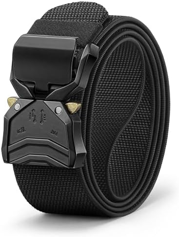 Men Stretch Tactical Web Belt MultiPack 1.5″-Adjustable Fit