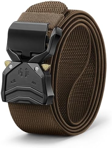 Men Stretch Tactical Web Belt MultiPack 1.5″-Adjustable Fit
