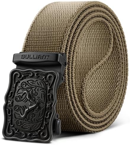 Men Western Ratchet Stretch Web Belt Trimmable 1 1/2″