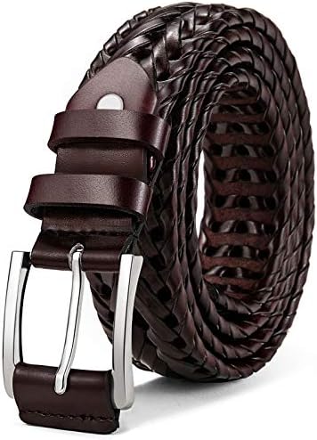 Mens/Womens belts, Leather Woven braided belts
