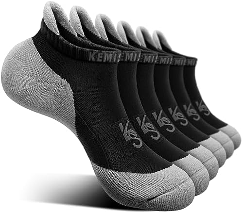 Socks For Women 6Pairs-Womens Athletic Ankle Socks No Show
