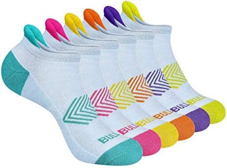 Socks For Women 6Pairs-Womens Athletic Ankle Socks No Show