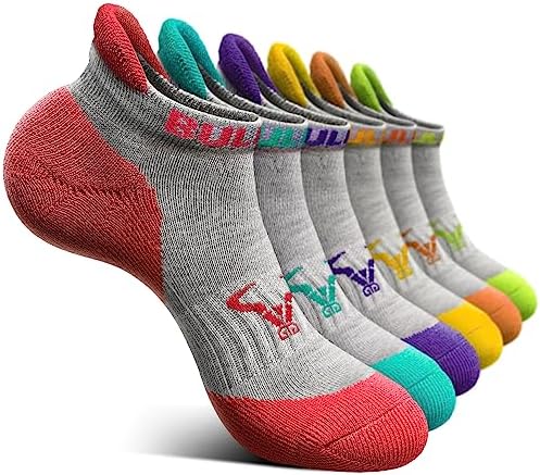Socks For Women 6Pairs-Womens Athletic Ankle Socks No Show