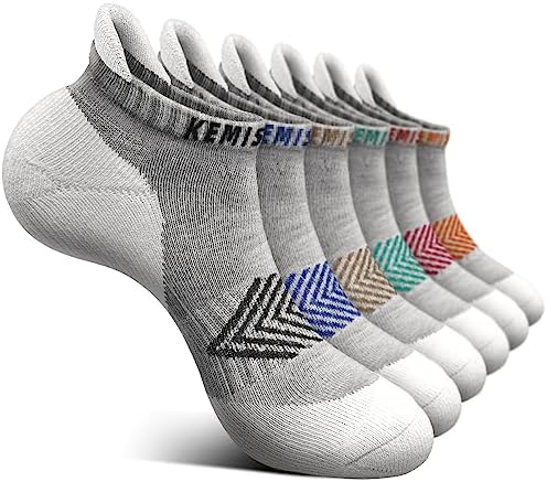 Socks For Women 6Pairs-Womens Athletic Ankle Socks No Show