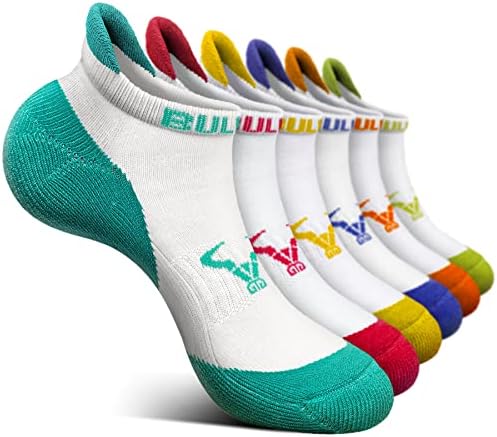 Socks For Women 6Pairs-Womens Athletic Ankle Socks No Show
