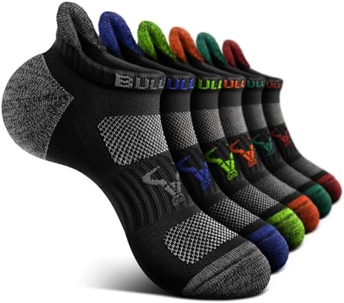 Women Athletic Ankle Running Socks Multi-Pack Cushioned No Show