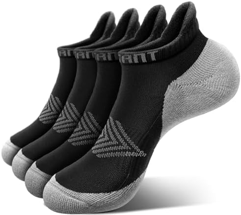 Women Athletic Ankle Running Socks Multi-Pack Cushioned No Show