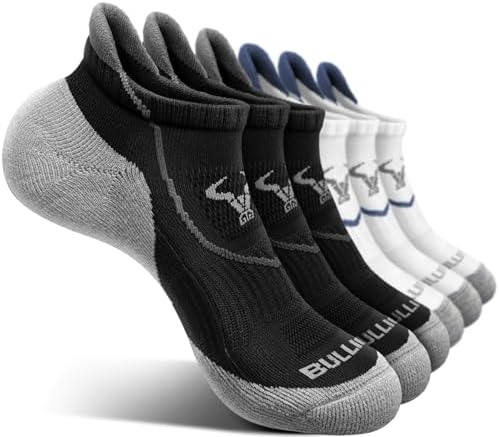 Women Athletic Ankle Running Socks Multi-Pack Cushioned No Show