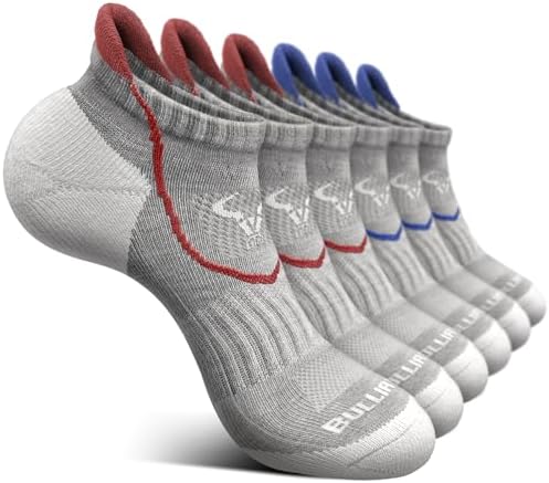 Women Athletic Ankle Running Socks Multi-Pack Cushioned No Show