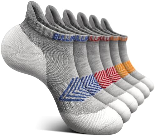 Women Athletic Ankle Running Socks Multi-Pack Cushioned No Show