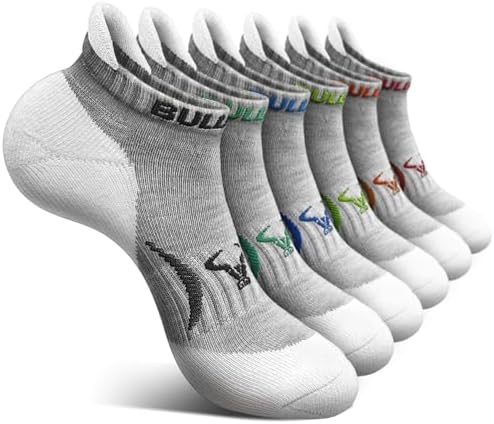 Women Athletic Ankle Running Socks Multi-Pack Cushioned No Show
