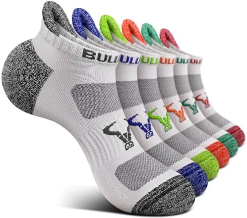 Women Athletic Ankle Running Socks Multi-Pack Cushioned No Show