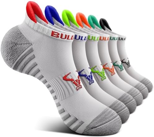 Women Athletic Ankle Running Socks Multi-Pack Cushioned No Show