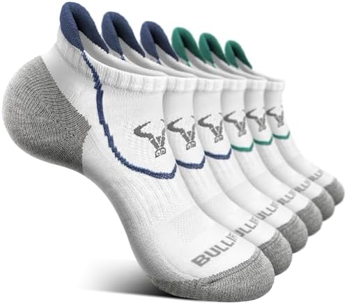 Women Athletic Ankle Running Socks Multi-Pack Cushioned No Show