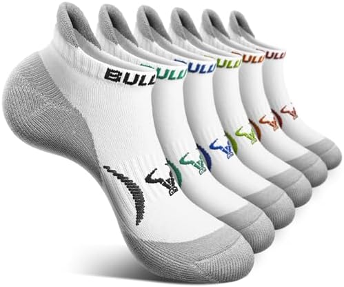 Women Athletic Ankle Running Socks Multi-Pack Cushioned No Show