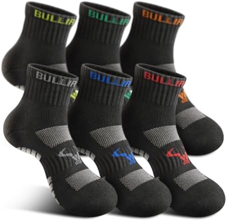 Women's Cushioned Sports Running Ankle Socks 6Pack-Arch Support