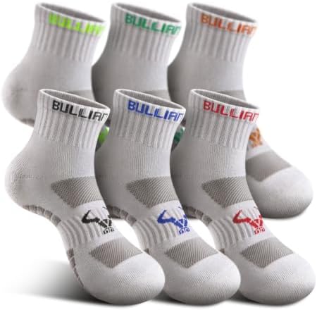 Women's Cushioned Sports Running Ankle Socks 6Pack-Arch Support